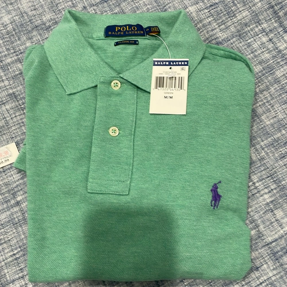 Raffle and polo classic fit, new size medium